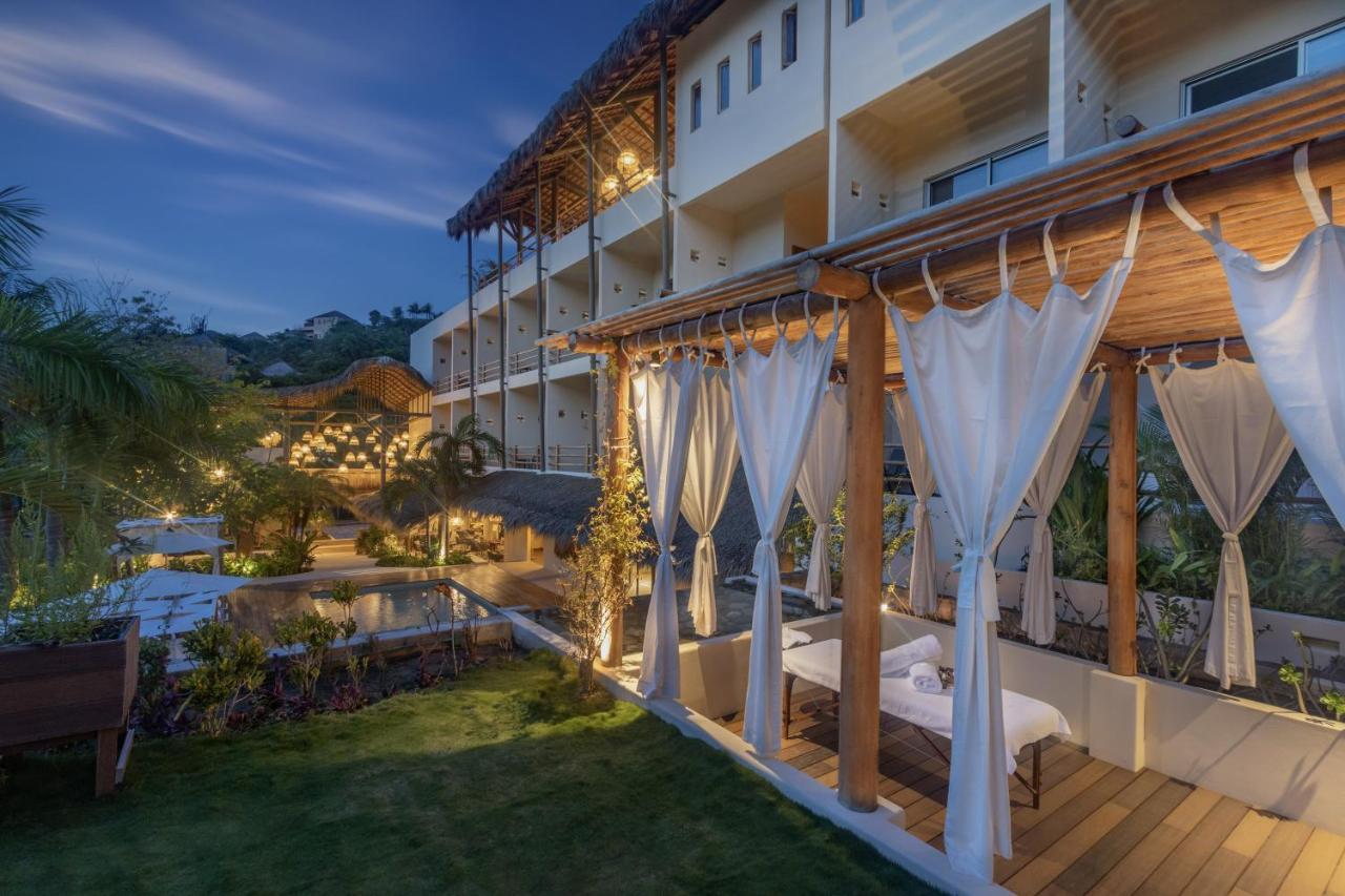 Hotel Casa Bocana سانتا كروز هواتولكو المظهر الخارجي الصورة