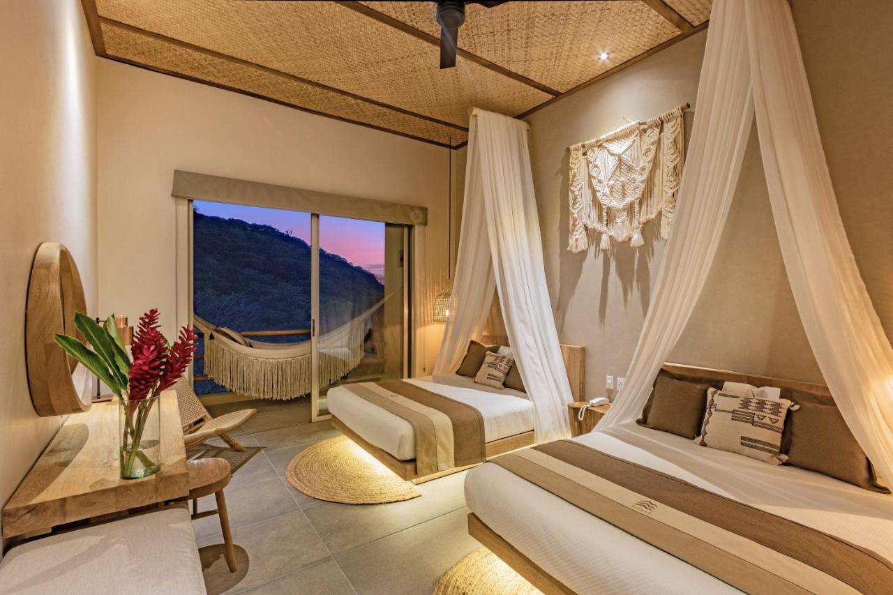 Hotel Casa Bocana سانتا كروز هواتولكو الغرفة الصورة