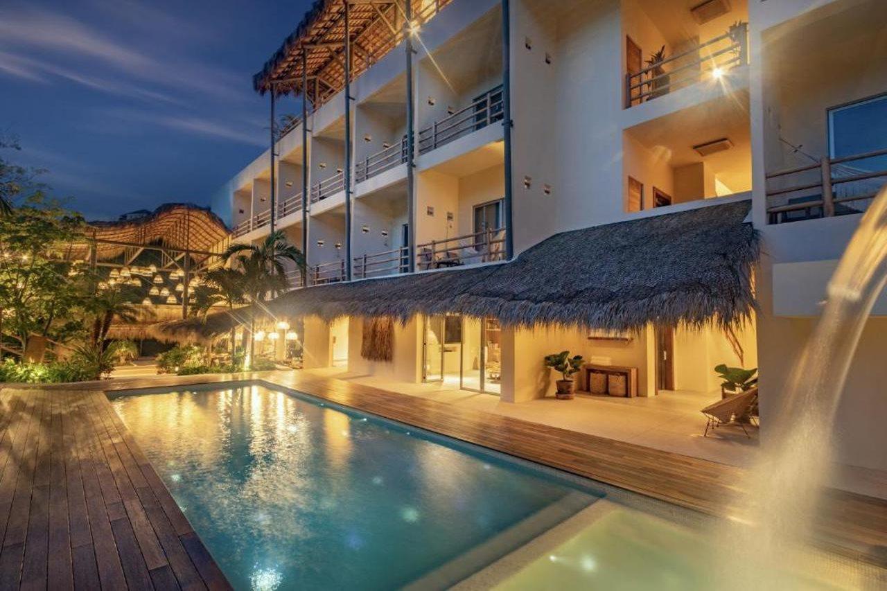 Hotel Casa Bocana سانتا كروز هواتولكو المظهر الخارجي الصورة